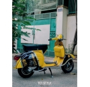 VESPA RALLY - TEM THIẾT KỂ