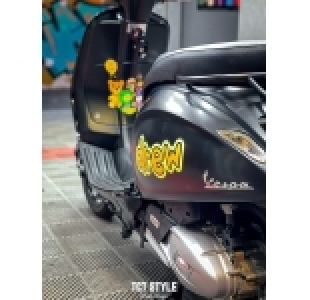 VESPA - TEM XE HOẠT HÌNH