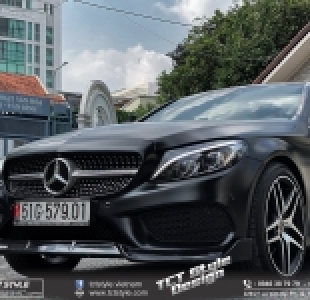 Mercedes C300 -  Satin Ceramic Black