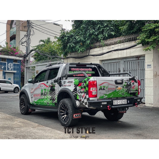 BÁN TẢI CHEVROLET COLORADO - TEM THIẾT KẾ