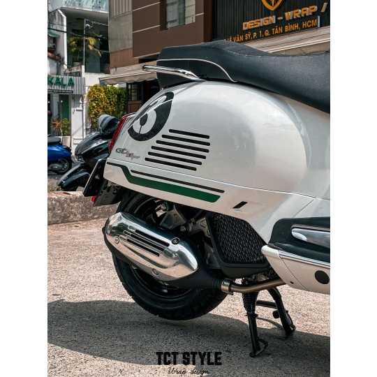 VESPA GTS 150 - DÁN PPF FULL XE