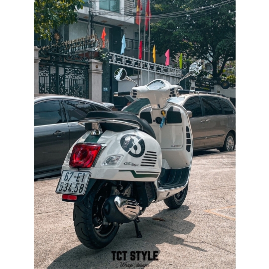 VESPA GTS 150 - DÁN PPF FULL XE