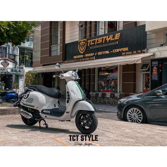 VESPA GTS 150 - DÁN PPF FULL XE