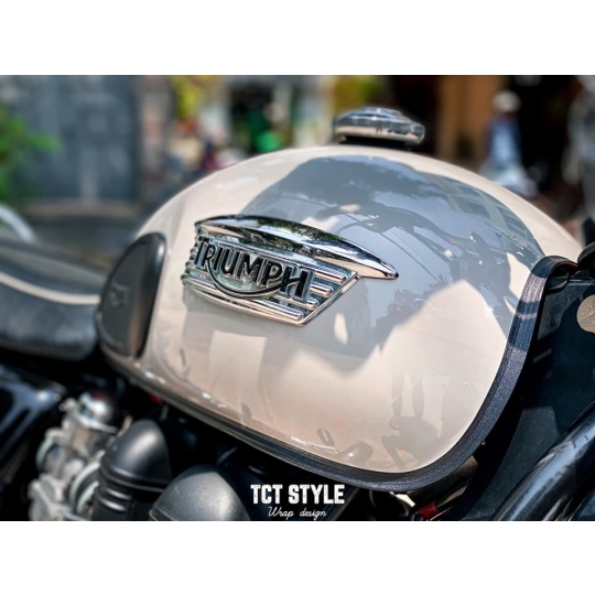 TRIUMPH T100 - XÁM PORSCHE