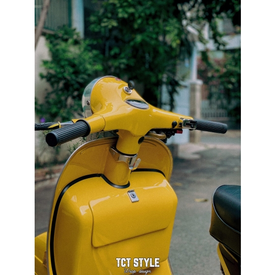 VESPA RALLY - TEM THIẾT KỂ