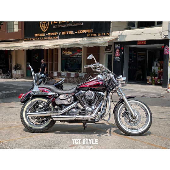 HARLEY DAVIDSON SUPER GLIDE - TEM THIẾT KỂ RIÊNG