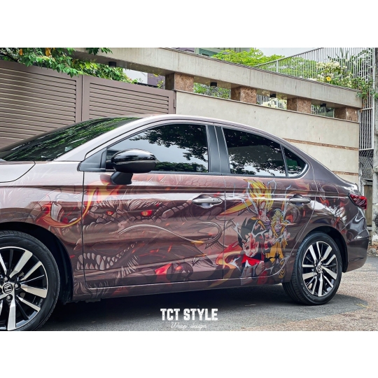 HONDA CITY - TEM THIẾT KẾ SONGOKU