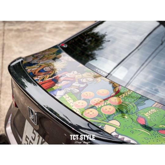 HONDA CITY - TEM THIẾT KẾ SONGOKU