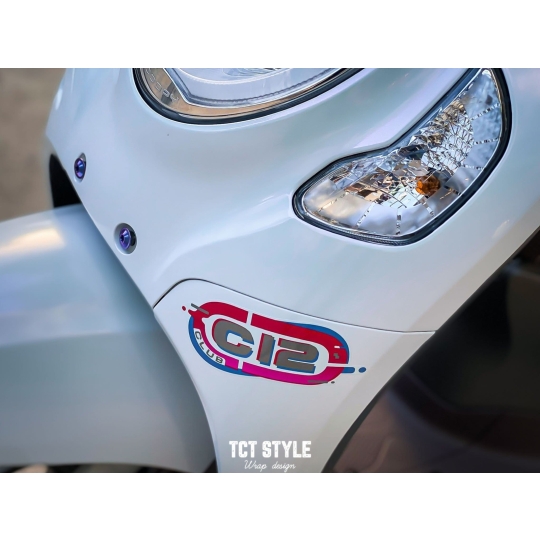 HONDA SCOOPY - TEM THIẾT KẾ