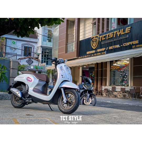 HONDA SCOOPY - TEM THIẾT KẾ