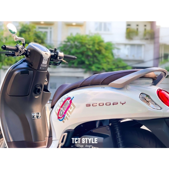 HONDA SCOOPY - TEM THIẾT KẾ