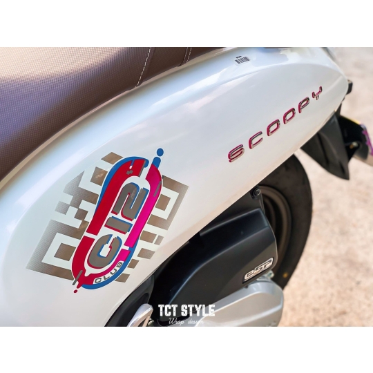 HONDA SCOOPY - TEM THIẾT KẾ
