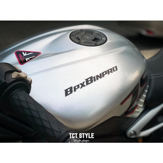TRIUMPH STREET TRIPLE - DÁN ĐỔI MÀU BẠC