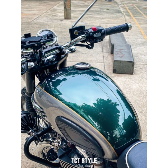 Triumph T120 GoldLine - PPF TPU