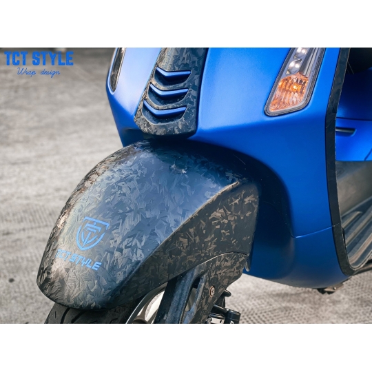 VESPA - XANH DƯƠNG PHỐI ĐEN