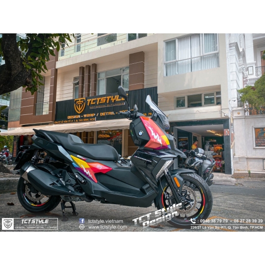 BMW C400X - TEM THIẾT KẾ RIÊNG