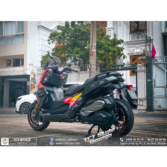 BMW C400X - TEM THIẾT KẾ RIÊNG