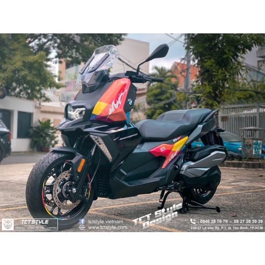 BMW C400X - TEM THIẾT KẾ RIÊNG