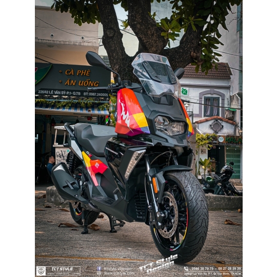 BMW C400X - TEM THIẾT KẾ RIÊNG