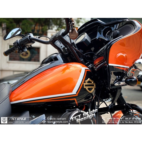 HARLEY DAVIDSON CVO - CAM PHỐI ĐEN