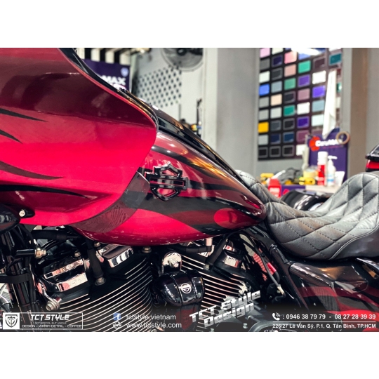 HARLEY DAVIDSON CVO - TEM THIẾT KẾ