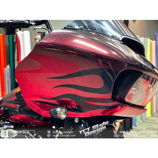 HARLEY DAVIDSON CVO - TEM THIẾT KẾ