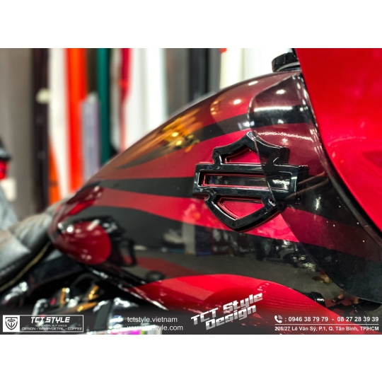 HARLEY DAVIDSON CVO - TEM THIẾT KẾ