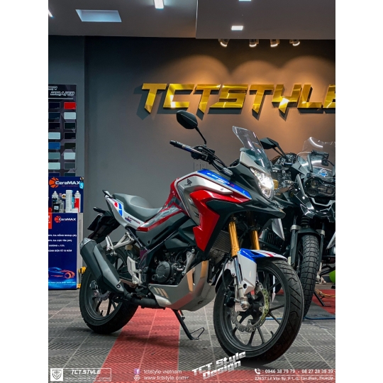 CB 150X HRC  - TEM THIẾT KẾ