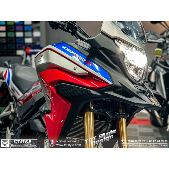 CB 150X HRC  - TEM THIẾT KẾ
