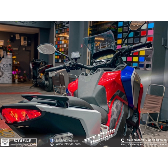 CB 150X HRC  - TEM THIẾT KẾ